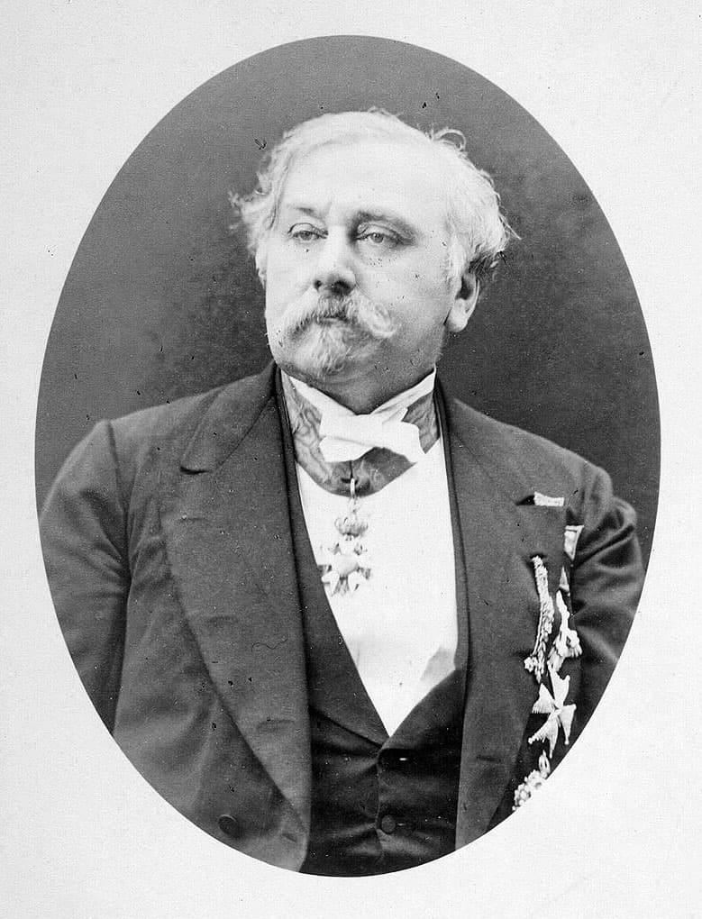 Retrato de Alexandre-Émile Béguyer de Chancourtois